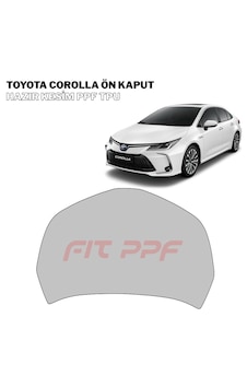 Fit Ppf Toyota Corolla - 210 Mikron Premium Tpu Ppf Kaplama Seti - Ön Kaput Fit Ppf Toyota Corolla - 210 Mikron Premium Tpu Ppf Kaplama Seti - Ön Kaput