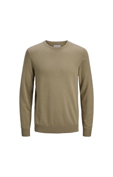 Jack & Jones Erkek Bej İnce Triko Kazak - 12208364 Bej Jack & Jones Erkek Bej İnce Triko Kazak - 12208364 Bej