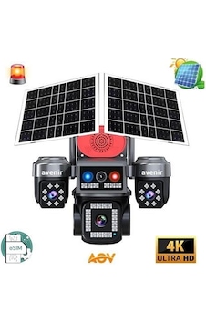 Avenır 4mp Solar Av-s445 4 Kameralı 4g Solar Kamera Avenır 4mp Solar Av-s445 4 Kameralı 4g Solar Kamera