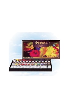 Maries Akrilik Boya Seti 12 Renk X 12 Ml 812B