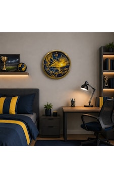 Büro Ev Ofis Dekoru İçin 40cm Golden Metal Efsane Kanatlar Duvar Saati Diğer Büro Ev Ofis Dekoru İçin 40cm Golden Metal Efsane Kanatlar Duvar Saati Diğer
