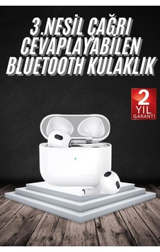 Bluetooth Kulaklık 3. Nesil Ios Android Uyumlu Yeni Nesil Wireless Charge Renkli Bluetooth Kulaklık 3. Nesil Ios Android Uyumlu Yeni Nesil Wireless Charge Renkli