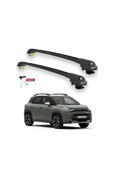 Turtle Citroen C3 Aircross A88 2018-2024 Ara Atkı Air1 Siyah