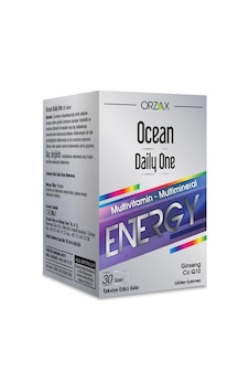 Orzax Ocean Daıly One Energy Tablet 30 Tablet