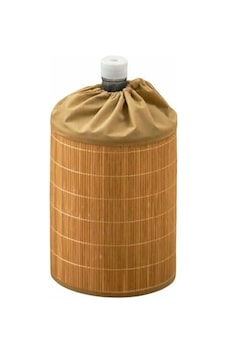 Orret Home Hasır Bambu Damacana Kılıfı 53x42 Cm El Örgüsü Hasır Damacana Örtüsü, Estetik Su Damacanası Kaplama, Dekoratif Ev Ve Mutfak Aksesuarı 19 L Damacana Uyumlu Sku: Zeus8690010161925 Açık Gri