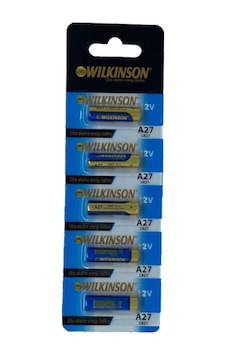 Wilkinson 27A MN27 12 V Alkalin Pil 5'li Wilkinson 27A MN27 12 V Alkalin Pil 5'li