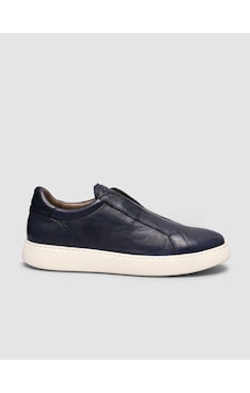 Cabani Lacivert Hakiki Deri Slip-on Sneaker Ayakkabı Lacivert Cabani Lacivert Hakiki Deri Slip-on Sneaker Ayakkabı Lacivert