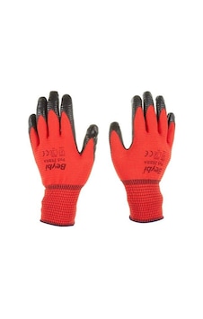 Beybi Pn5 Kırmızı Nitril Kaplı Örgü Polyester Iş Eldiveni İş Eldiveni Beybi Pn5 Kırmızı Nitril Kaplı Örgü Polyester Iş Eldiveni İş Eldiveni