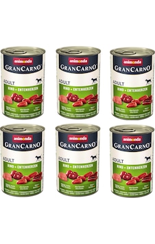 Animonda Gran Carno Sığır Ve Ördekli Köpek Konserve 400 G X 6 Adet Animonda Gran Carno Sığır Ve Ördekli Köpek Konserve 400 G X 6 Adet