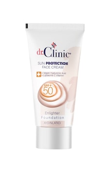 Dr.Clinic SPF50+ Aydınlatıcı Güneş Kremi 50 ML Dr.Clinic SPF50+ Aydınlatıcı Güneş Kremi 50 ML