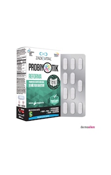 Zade Vital Probiyotik Reforma Takviye Edici Gıda 30 Bitkisel Kapsül Zade Vital Probiyotik Reforma Takviye Edici Gıda 30 Bitkisel Kapsül