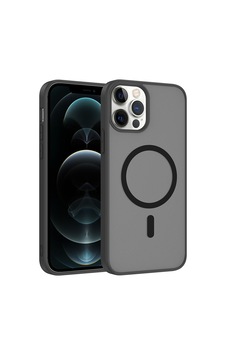 Zore İphone 11 Pro Kılıf M-safe Şarj Özellikli Zore Babet Kapak - Siyah Zore İphone 11 Pro Kılıf M-safe Şarj Özellikli Zore Babet Kapak - Siyah