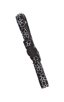 Pawise Siyah Beyaz Mermer Desen Kedi Boyun Tasması 20-30 CM x 10 MM Pawise Siyah Beyaz Mermer Desen Kedi Boyun Tasması 20-30 CM x 10 MM
