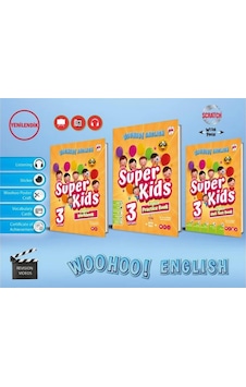 Kırmızı Beyaz Yayınları Super Kids Woo Hoo 3.sınıf Yeni