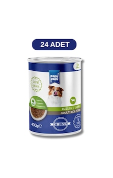 Paw Paw Kuzu Yetişkin Köpek Konserve Maması 24 X 400 G Paw Paw Kuzu Yetişkin Köpek Konserve Maması 24 X 400 G