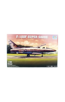 1/48 F-100f Super Sabre Savaş Uçağı Maketi, Trumpeter 02840