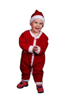 Efran Bebe Bebek Noel Elbise Noel Baba Kıyafeti Kostümü Çok Renkli