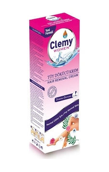 Clemy Women Normal Ciltler için Tüy Dökücü Krem 100 ML