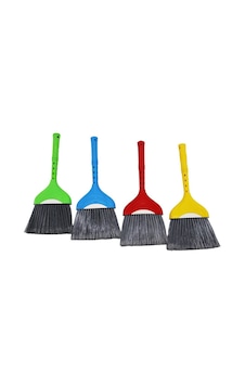 Urve Ur-3255 Lale Süpürge No:2 Saptak Saplı Renkli Plastik Urve Ur-3255 Lale Süpürge No:2 Saptak Saplı Renkli Plastik