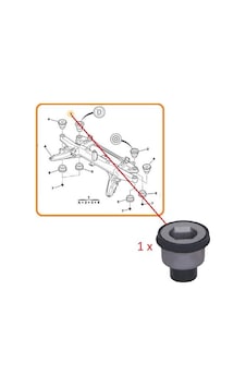 Ön Travers Beşik Arka Burç Sağ Üst 406 1994- 3504.07 1-adet Alınız Ön Travers Beşik Arka Burç Sağ Üst 406 1994- 3504.07 1-adet Alınız