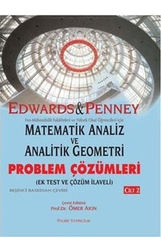 Matematik Analiz ve Analitik Problem Çözümleri 2. Cilt Matematik Analiz ve Analitik Problem Çözümleri 2. Cilt