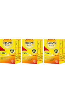 Supradyn Energy Focus 30 Tablet 3 Adet 08- Supradyn Energy Focus 30 Tablet 3 Adet 08-