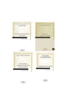 Genc Werther İn Acilari-insan Ne İle Yasar- Bir İdam Mahkumunun Son Gunu-romeo Juliet 4 Set Genc Werther İn Acilari-insan Ne İle Yasar- Bir İdam Mahkumunun Son Gunu-romeo Juliet 4 Set
