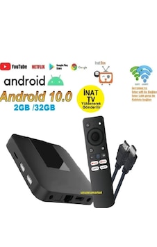 Android 10 Tv Box 2gb/32gb Inat Tv Yüklenerek Gönderilecektir Android 10 Tv Box 2gb/32gb Inat Tv Yüklenerek Gönderilecektir