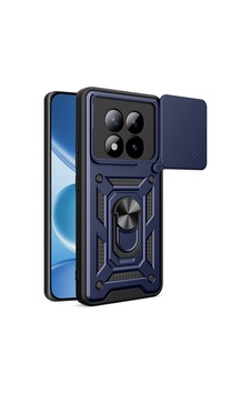 Xiaomi Redmi Note 15 Pro Plus Kılıf Magnetik Standlı Kamera Korumalı Zore Sürgülü Vega Kapak Mavi Xiaomi Redmi Note 15 Pro Plus Kılıf Magnetik Standlı Kamera Korumalı Zore Sürgülü Vega Kapak Mavi