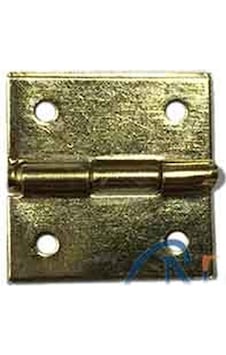 Tavla Menteşesi No:2 - 15x15mm, Sarı, 1 Adet Tavla Menteşesi No:2 - 15x15mm, Sarı, 1 Adet
