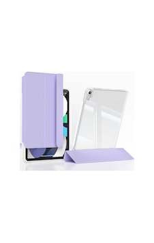 Apple İpad Air 13 2025 M3 Kılıf Magnetik Ayrılabilen Airbagli Zore Sliding Tablet Kılıfı Akıllı Uyandırma, Darbe Koruma, Apple Pencil Tutucu Lavender Apple İpad Air 13 2025 M3 Kılıf Magnetik Ayrılabilen Airbagli Zore Sliding Tablet Kılıfı Akıllı Uyandırma, Darbe Koruma, Apple Pencil Tutucu Lavender