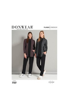 Donwear Kadın Pijama Takımı 7727 Zümrüt