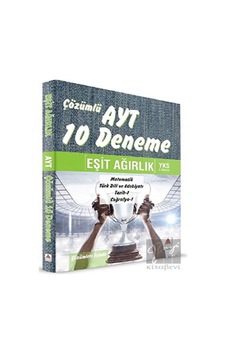 AYT Eşit Ağırlık Çözümlü 10 Deneme -  Delta Kültür