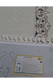 Halı Artemis Nakkaş Collection 80 150 Cm Makina Halı Yolluk Krem