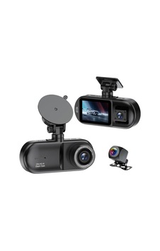 3 Kameralı 4k 360 Araç İçi Kamera Gece Görüşlü Ön Arka İç Kamerası Wifi 3 Kameralı 4k 360 Araç İçi Kamera Gece Görüşlü Ön Arka İç Kamerası Wifi