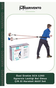 Özel Üretim Scx-1293 Egzersiz Lastiği Bel Omuz Çift El Hareket Aktif Set Çok Renkli Özel Üretim Scx-1293 Egzersiz Lastiği Bel Omuz Çift El Hareket Aktif Set Çok Renkli