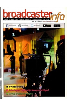 Broadcasterinfo:aylık Televizyon,radyo,sinema Teknolojileri Dergisi -çeviri,dublaj Ve Altyazı Sayı:160-mart 2018 Retro Koleksiyon Eski Baskı Broadcasterinfo:aylık Televizyon,radyo,sinema Teknolojileri Dergisi -çeviri,dublaj Ve Altyazı Sayı:160-mart 2018 Retro Koleksiyon Eski Baskı