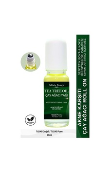 Minia Bahçe Çay Ağacı Yağı Karşıtı Roll-on, %100 Doğal, 10ml Minia Bahçe Çay Ağacı Yağı Karşıtı Roll-on, %100 Doğal, 10ml