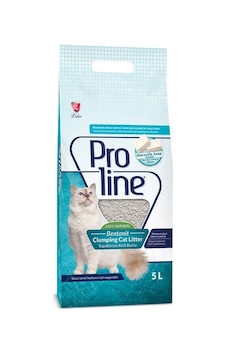 Proline Marsilya Sabunu Kokulu İnce Topaklaşan Bentonit Kedi Kumu 5 L Proline Marsilya Sabunu Kokulu İnce Topaklaşan Bentonit Kedi Kumu 5 L