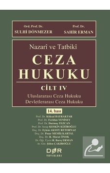 Nazari ve Tatbiki Ceza Hukuku Cilt 4 / Kolektif Nazari ve Tatbiki Ceza Hukuku Cilt 4 / Kolektif