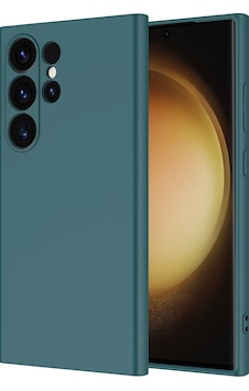 Galaxy S26 Ultra Kılıf Zore Mara Lansman Kapak Koyu Yeşil