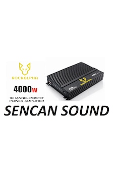 Rockalpha Ra-600.1 Mono Anfi - Sencan Sound Rockalpha Ra-600.1 Mono Anfi - Sencan Sound