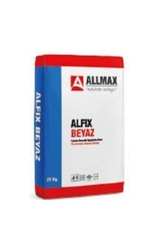 Allmax Alfix Fayans Ve Seramik Yapıştırma Harcı Beyaz 25 Kg. Allmax Alfix Fayans Ve Seramik Yapıştırma Harcı Beyaz 25 Kg.