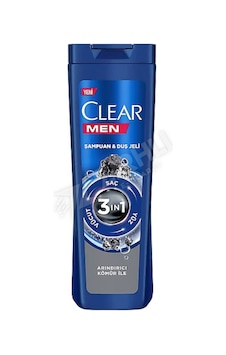 Clear Men Şampuan & Duş Jeli Deep Arındırıcı 3in1 350 Ml Clear Men Şampuan & Duş Jeli Deep Arındırıcı 3in1 350 Ml
