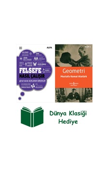 Felsefe Nasıl Çalışır Ciltli + Geometri + Dünya Klasiği Hediye