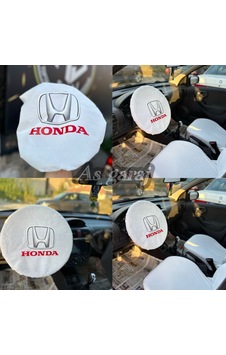 Beyaz Honda Direksiyon Kılıfı 1 Adet Beyaz Honda Direksiyon Kılıfı 1 Adet