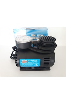 Autokit  Saatli 12 V 250 Psı 250psi Mini Hava Kompresörü