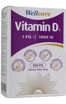 Wellcare Vitamin D3 1000 Iu 30 Ml Wellcare Vitamin D3 1000 Iu 30 Ml