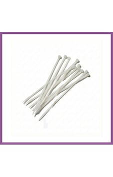Bezos Kablo Bağı Kelepçe Cırt 4,8x400mm 10'lu Beyaz Rengaren Bezos Kablo Bağı Kelepçe Cırt 4,8x400mm 10'lu Beyaz Rengaren