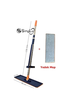 Kendinden Sıkmalı Mop Paspas Takım - 1 Adet Yedek Mikrofiber Mop Bezi Hediyeli Kendinden Sıkmalı Mop Paspas Takım - 1 Adet Yedek Mikrofiber Mop Bezi Hediyeli